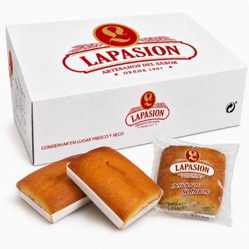 Sobaos Tradicionales Envueltos | 2,4 kg | 42 ud aprox.