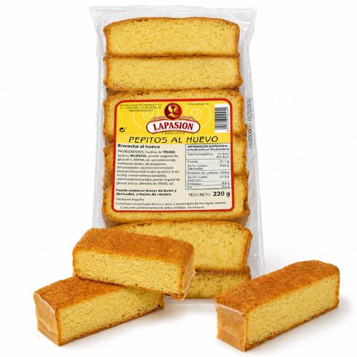 Pepitos al Huevo | 220g x 11 paquetes