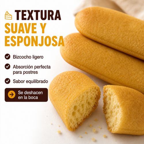 Bizcocho Soletilla | 300g x 12 paquetes - Imagen 4