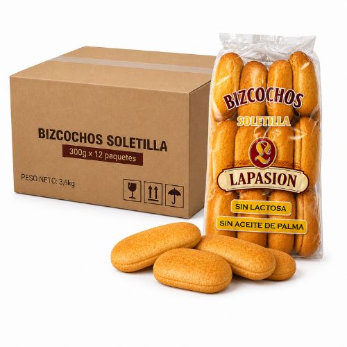 Bizcocho Soletilla | 300g x 12 paquetes - Imagen 2