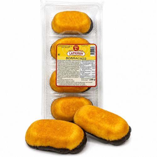 Borracho Original | Sponge cake chocolate | 220g x 10 packs