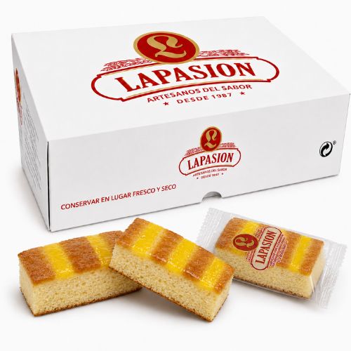 Delicias de Crema · Bizcocho con Crema Envuelto | 2 kg | 36 ud aprox.