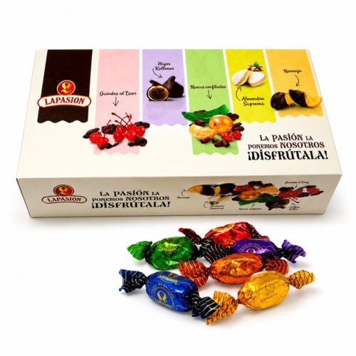 Frutas de Aragón LaPasion | Fruta Confitada con Chocolate