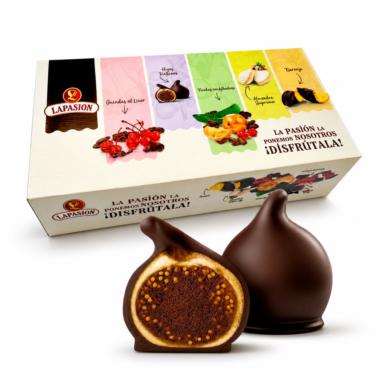 Bombón de Higo Trufado con Chocolate