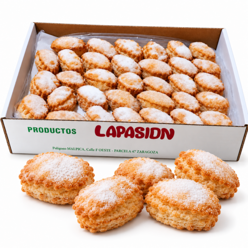 Mantecados Hojaldrados Manchegos | 2 kg | 66 ud aprox.