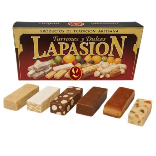 Porciones de Turrón Surtido 6 Tipos | Calidad Extra
