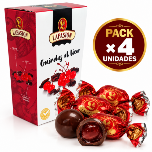 Cerises aigres à la liqueur de chocolat | 120g x 10 Étoiles