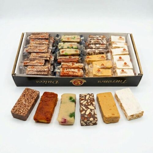 Porciones de Turrón Surtido 6 Tipos | Calidad Extra