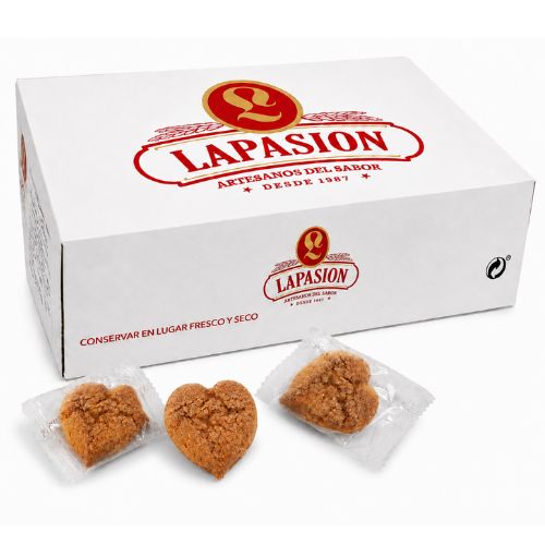 Mini corazón de canela env | 2 Kg | 189 ud aprox.