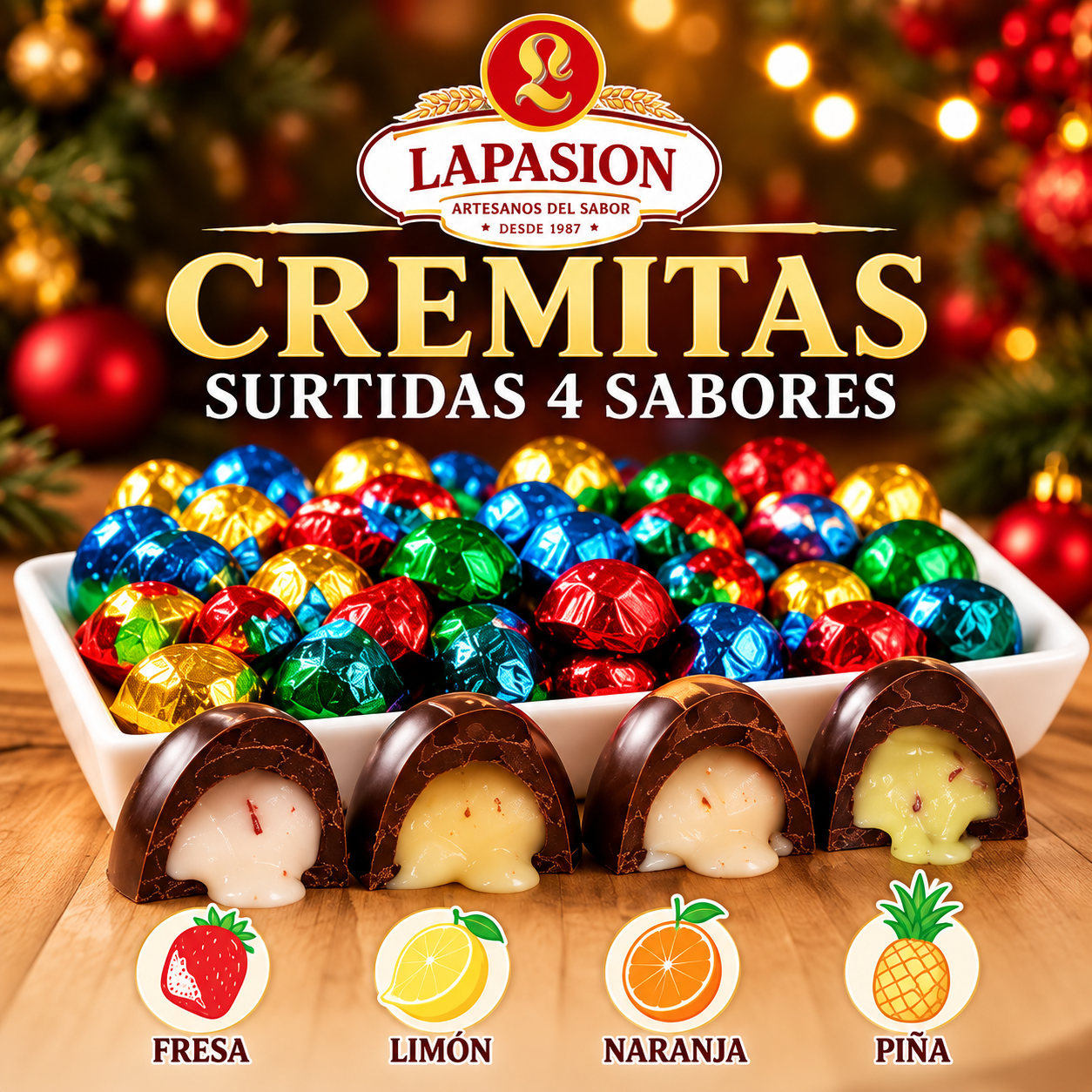 Cremitas Surtidas 4 sabores - Imagen 2