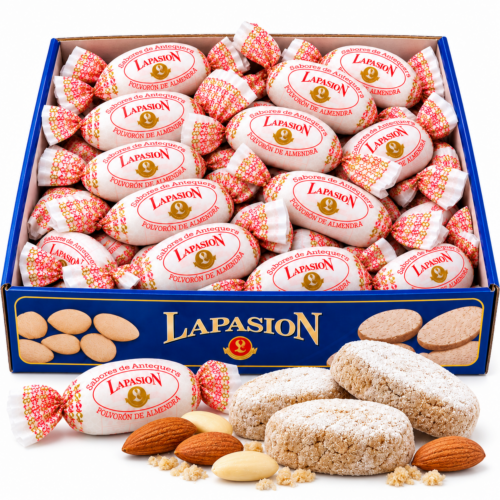 Polvorón con Almendras | Sabores de Antequera