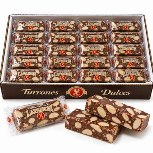 Porciones de Turrón Bombón Almendra Calidad Suprema