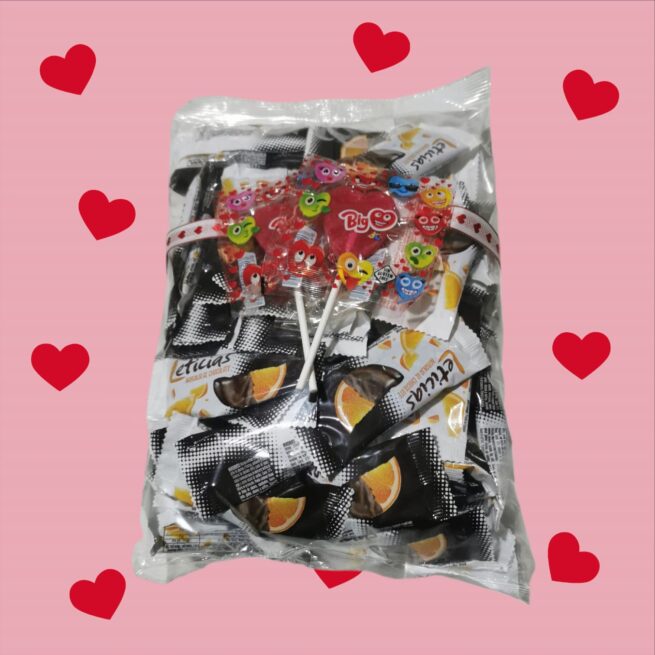 Gajos de Naranja Confitada con Chocolate 1 kg | Regalo de San Valentín.