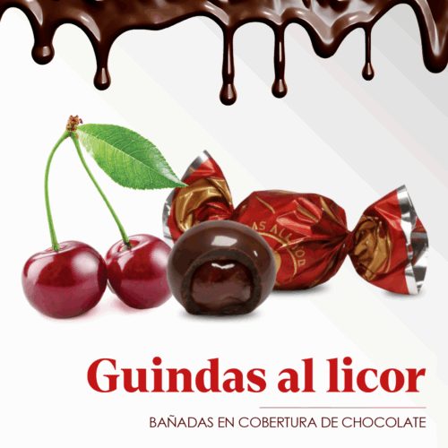 Guindas al Licor con Chocolate |