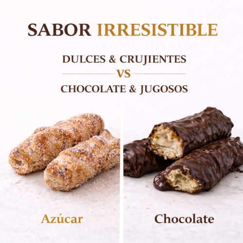 Pack Surtido Rizos de Hojaldre LaPasion | Lazos Jugosos con Azúcar + Chocolate Bombón | 2 x 550g (25 uds aprox.) - Imagen 5
