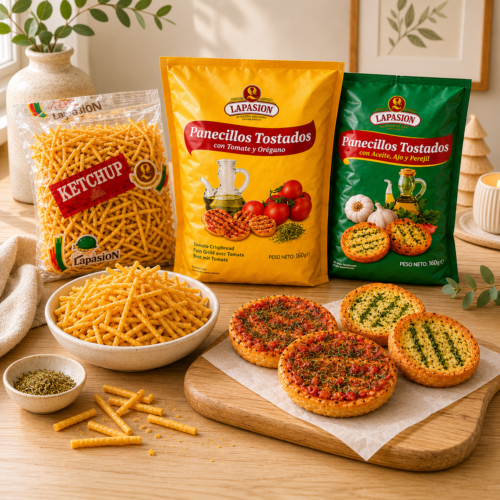 Pan y snack salados