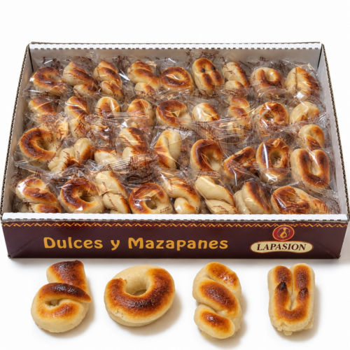 Figuritas de Mazapán Hechas a Mano | Calidad Suprema | Caja 2 kg