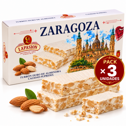 Turrón Duro de Almendra Calidad Suprema LaPasion – 60% Almendra | 150 g